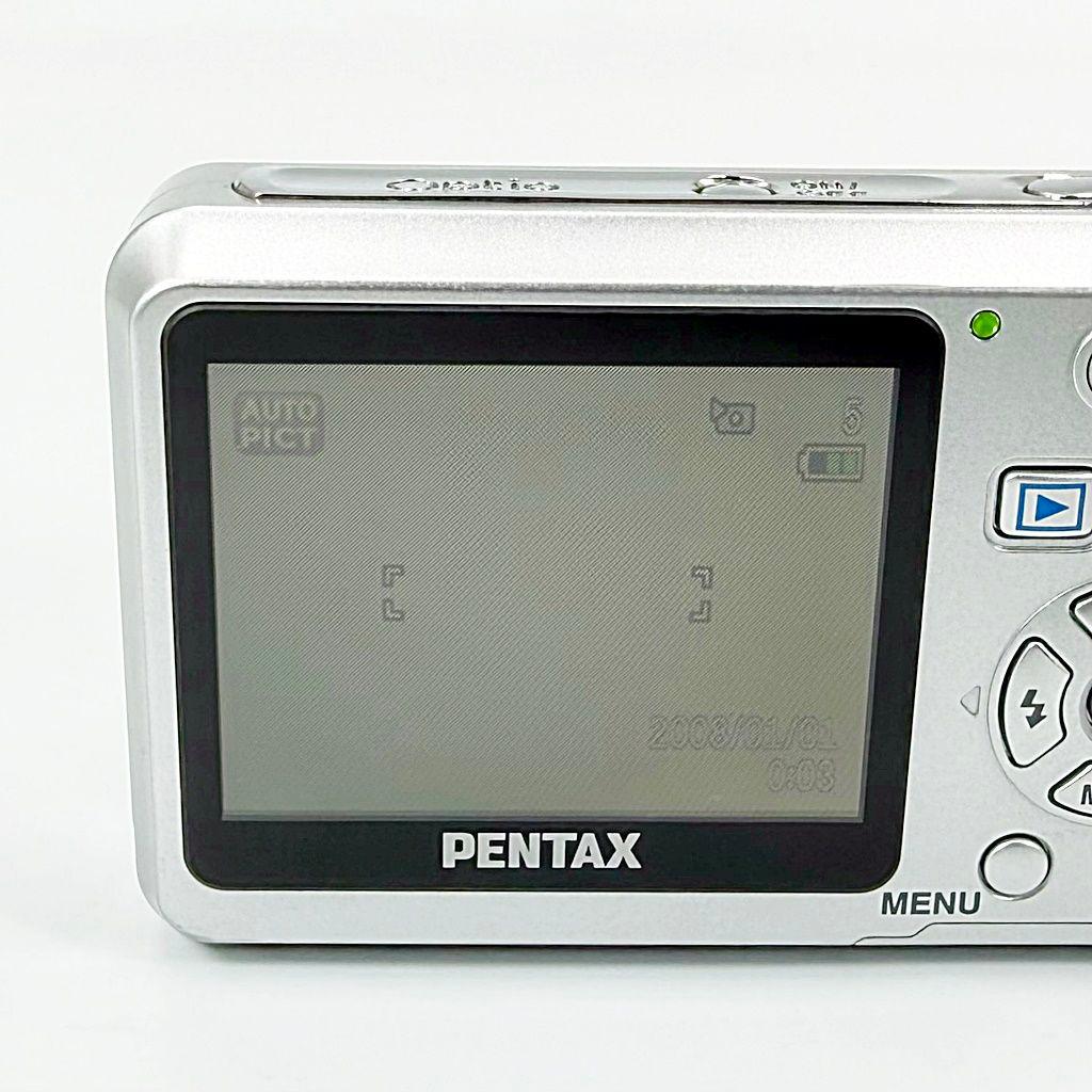 ペンタックス PENTAX Optio E50 シルバー コンデジ カメラ 中古 - メルカリ
