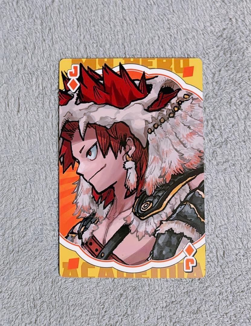 僕のヒーローアカデミア 切島鋭児郎 BIGトランプ トランプ ジャンプ