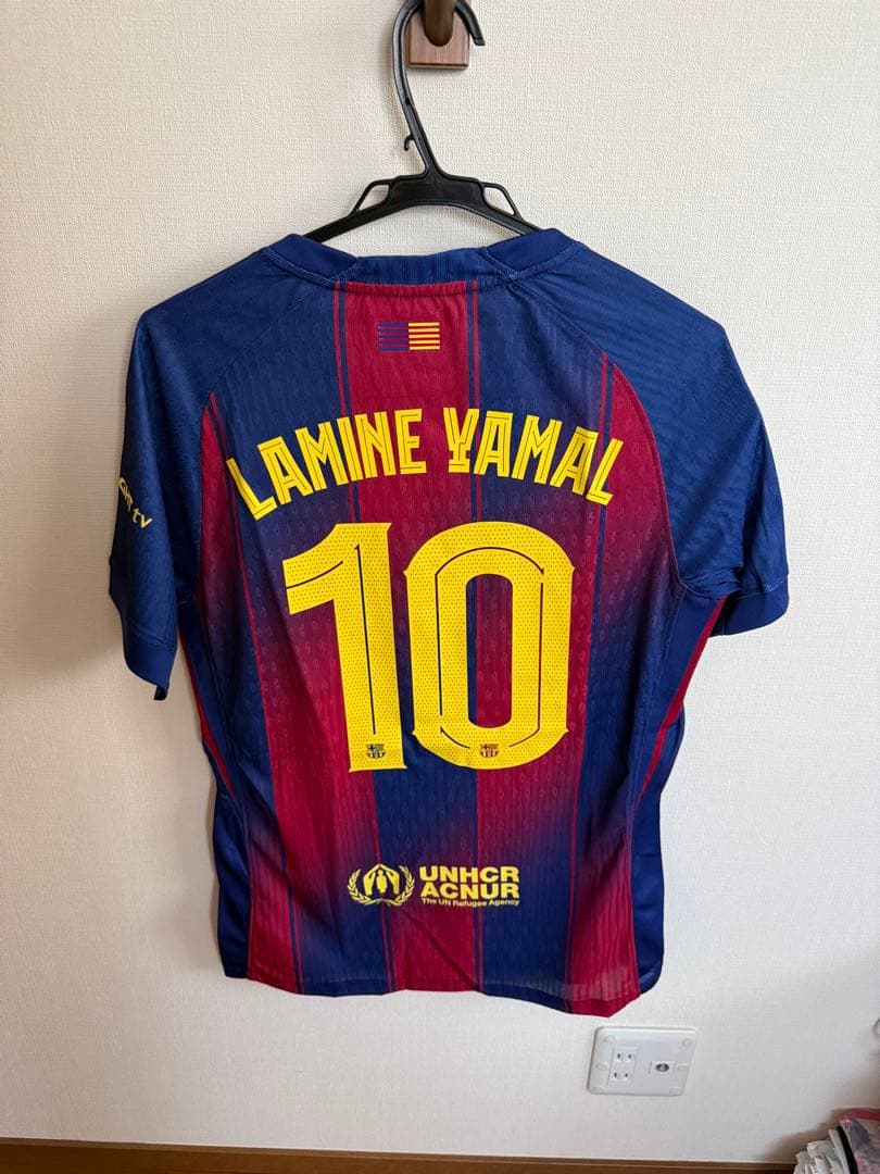 n*n様 バルセロナ ラミン・ヤマル 10 ユニフォーム 25/26 FCバルセロナ 25-26 ホーム 半袖 ユニフォーム No.10 ラミン・ヤマル +