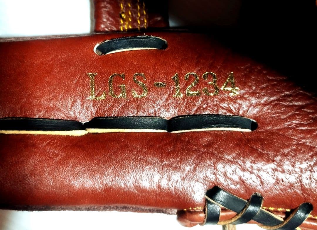 タグ付 リーグスター 大人用軟式野球グローブ LGS 1234 牛革 - メルカリ