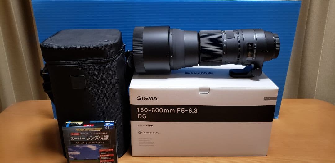 SIGMA 150-600mm F5-6.3 DG ズームレンズ Sigma Contemporary 150-600mm F5-6.3 DG OS HSM Zoom Lens for Nikon