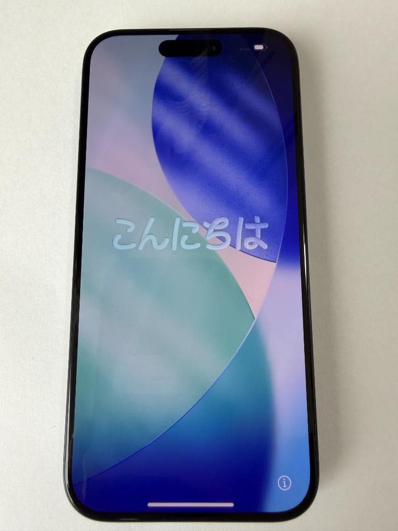 iPhone 15 Pro 128GB ブルーチタニウム バッテリー87％