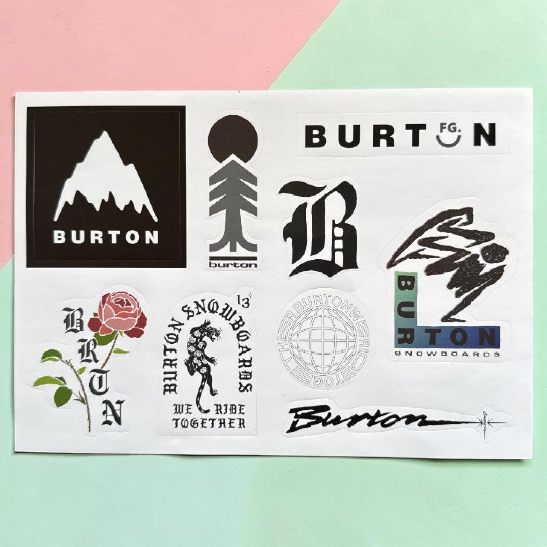 非売品】Burton バートン ステッカーシート 9枚セット - メルカリ