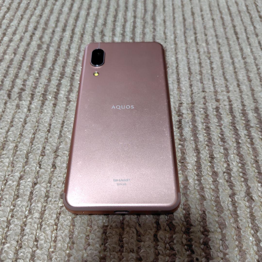 SHARP AQUOS SHV48 ピンク sense3 basic - メルカリ