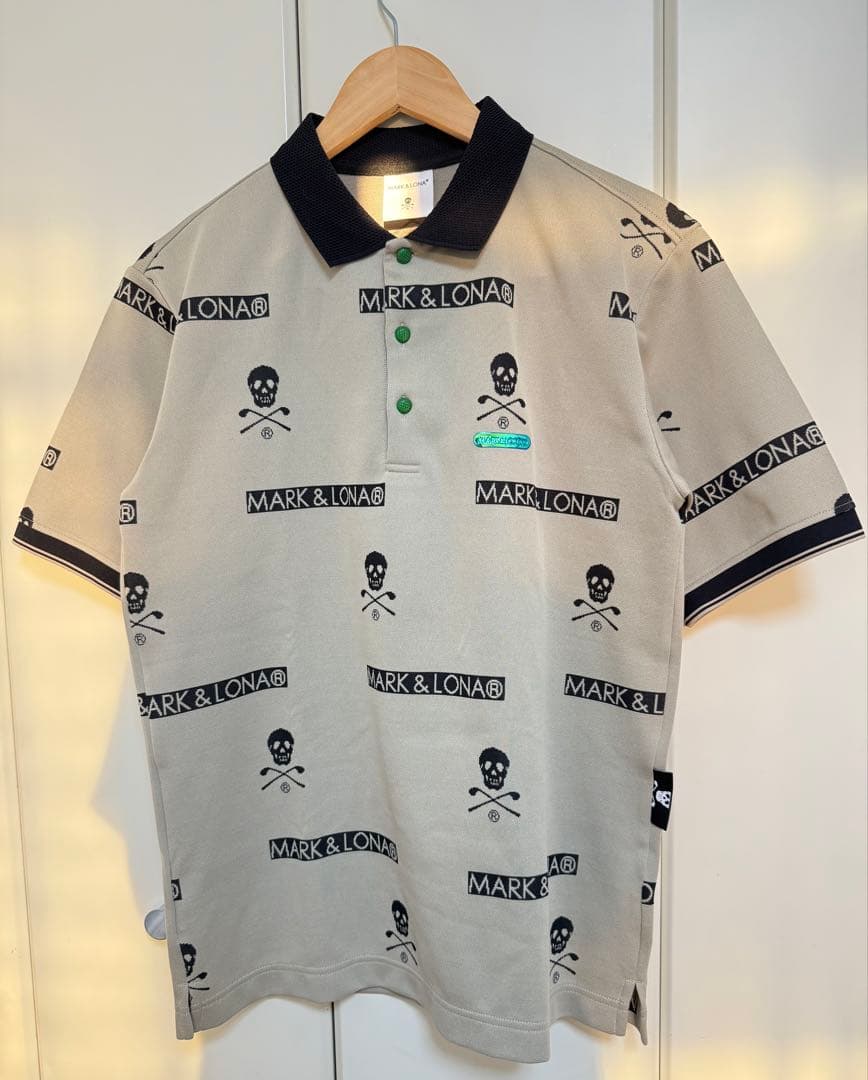 マーク＆ロナ ポロシャツ 46 MARK&LONA - Ace Polo | ポロシャツ | ブラウン | メンズ | ゴルフ