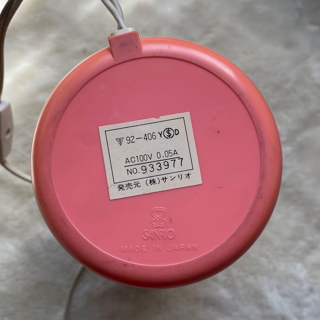 キキララ リトルツインスターズ 昭和レトロ ルームライト ナイトランプ