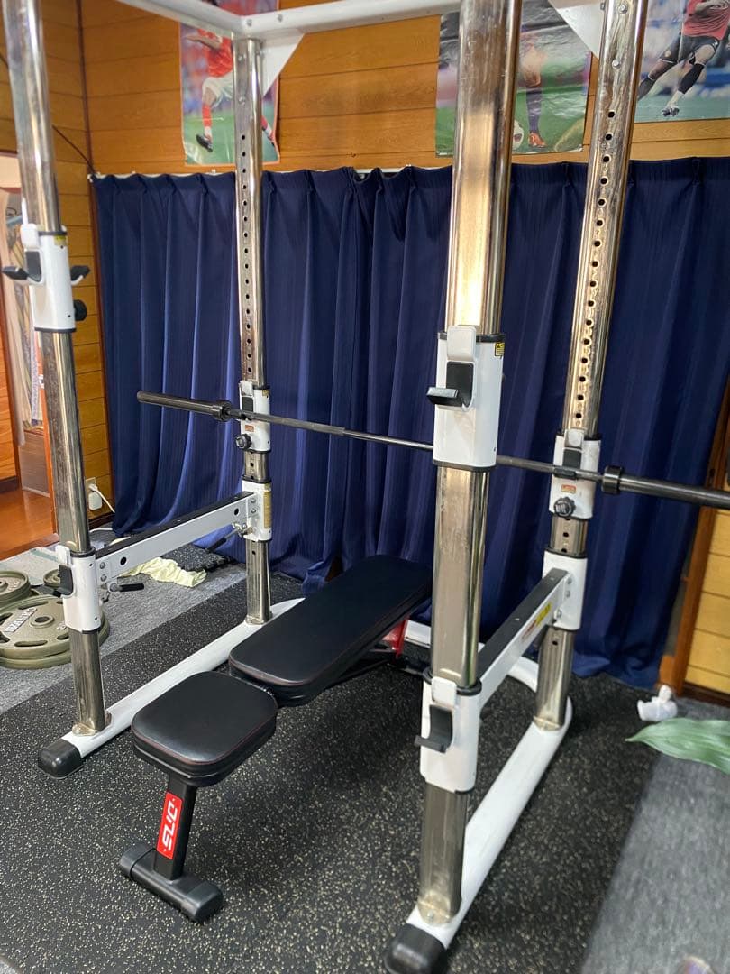 パワーラック IVANKOプレート125kg バーベルベンチ付き|引取限定 imgrc0093097450.jpg