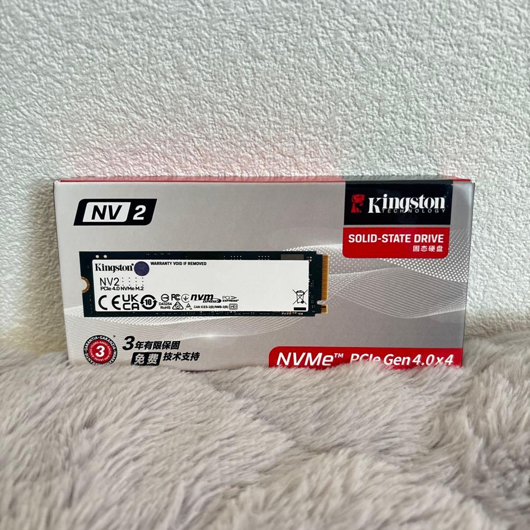 【未使用】Kingston NV2 PCIe 4.0 NVMe SSD 2TB NV3 PCIe 4.0 NVMe SSD 500GB – 4TB - 金士顿科技