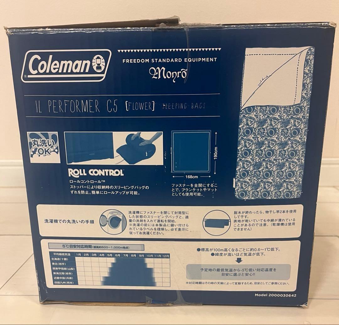 インディゴレーベル 寝袋 コールマン シェラフ - メルカリ