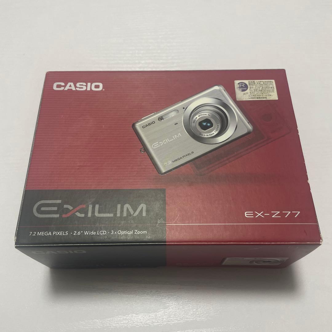カシオ EXILIM EX-Z77 赤 コンパクトデジタルカメラ - メルカリ