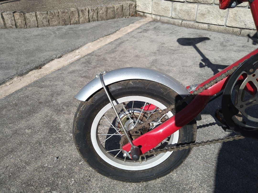 ANA 自転車 ミニベロ 12.5インチ レッド - メルカリ