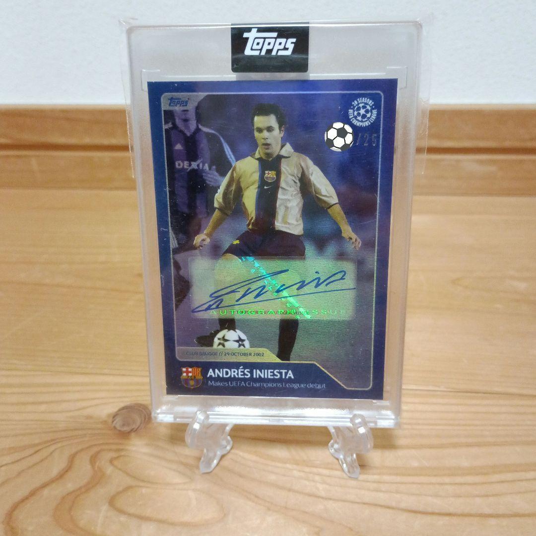 アンドレス・イニエスタ サイン入りカード 25枚限定 - メルカリ