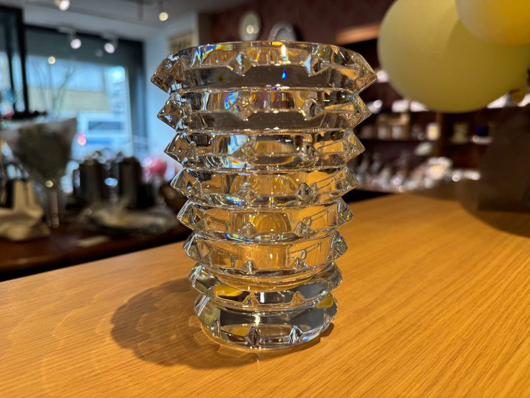 B5019【バカラ】アルルカン フラワーベース 花瓶 楽天市場】【名入れ可有料】バカラ Baccarat ベース 花瓶 アルクール