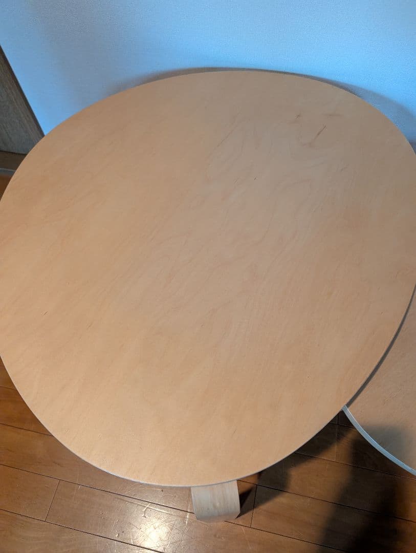 《送料込》IKEA スヴァルスタ ローテーブル ネストテーブル 収納 木製家具