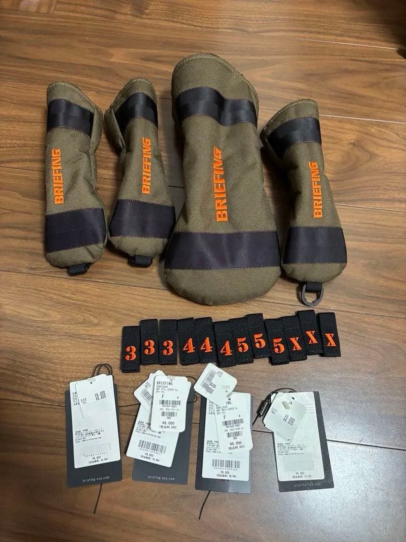 希少 限定 ブリーフィング キャディバッグ オッシュマンズ