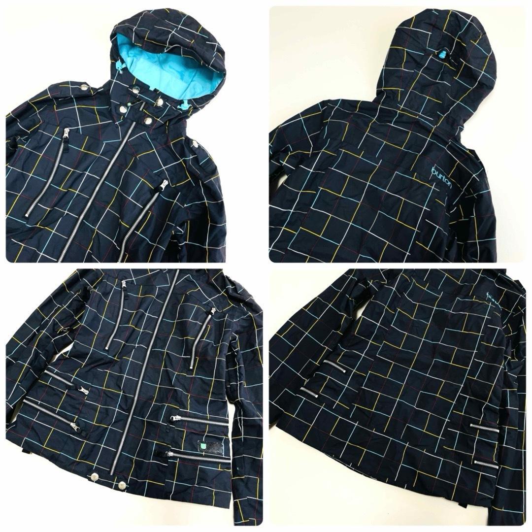 6729 バートン 上下セット スノボ ジャケット チェック パンツ レディース