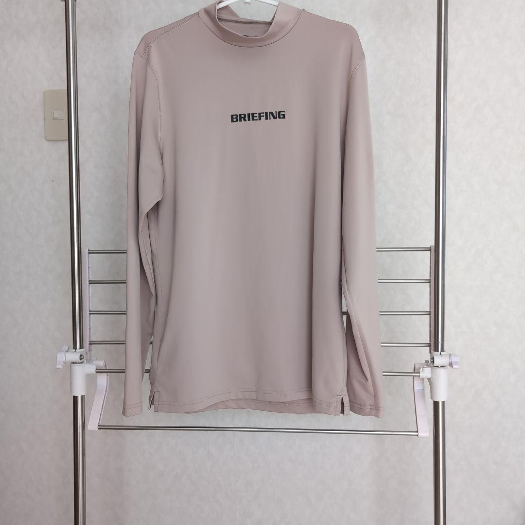 BRIEFING ブリーフィング ベージュのモックネック - メルカリ