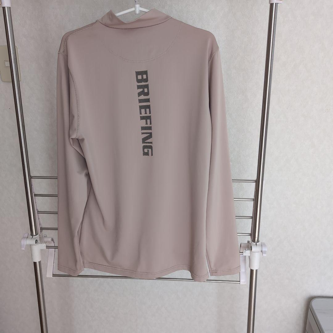 BRIEFING ブリーフィング ベージュのモックネック - メルカリ