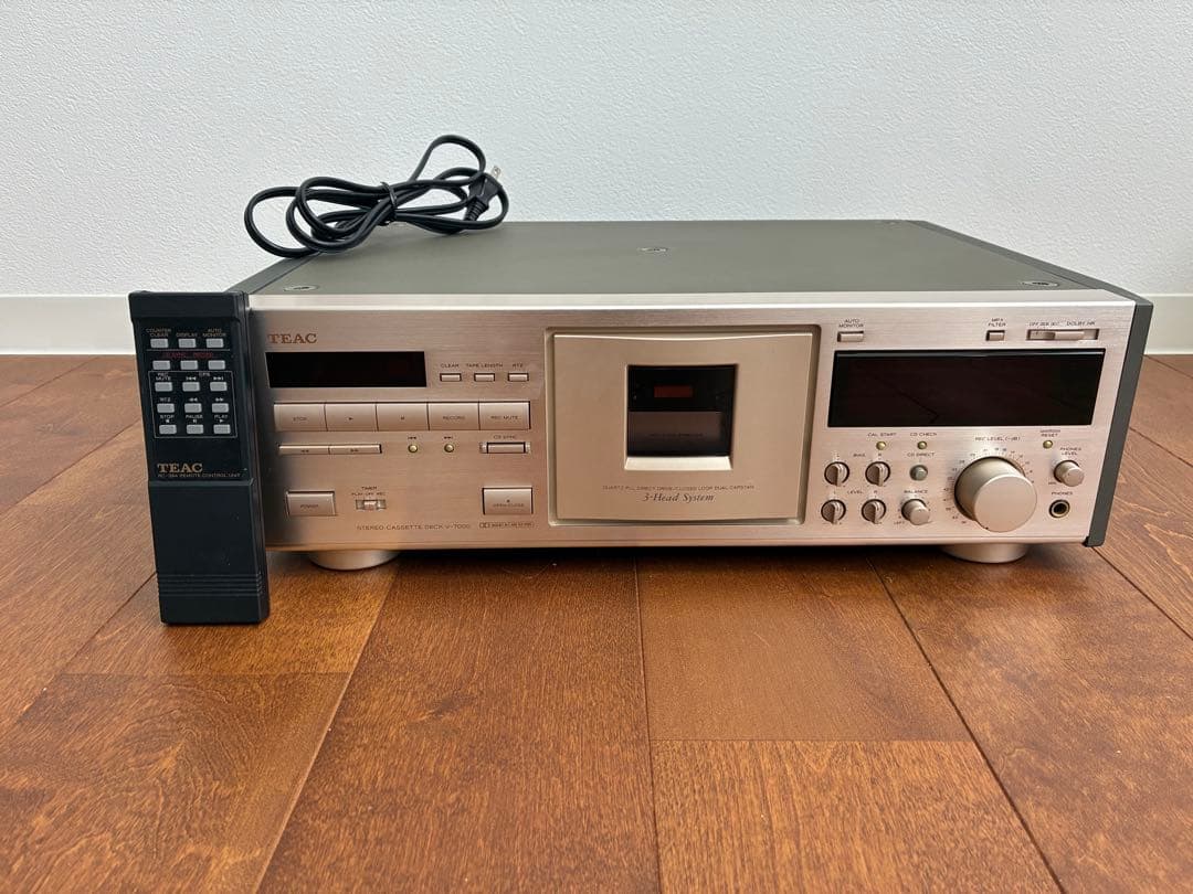 その他 TEAC V-7000 Teac V-7000 3-Head Stereo Cassette Deck Audio Recorder JAPAN