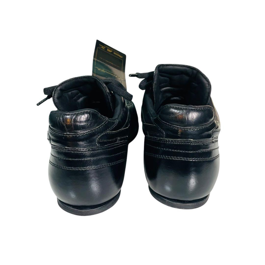 未使用　ミズノプロ　スパイク　野球用　天然皮革　黒　28.0cm