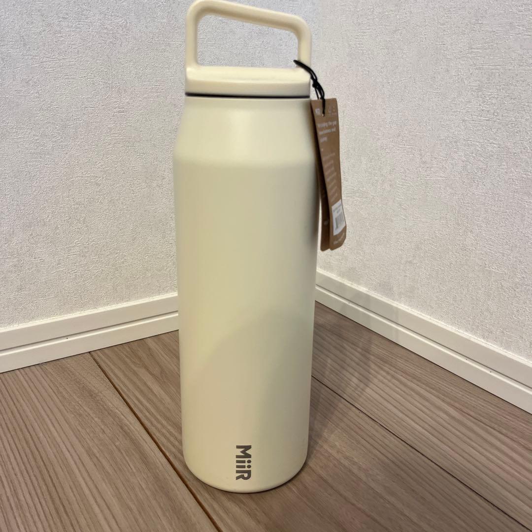EREWHON MiiR ハンドル付き水筒 クリーム色 - メルカリ