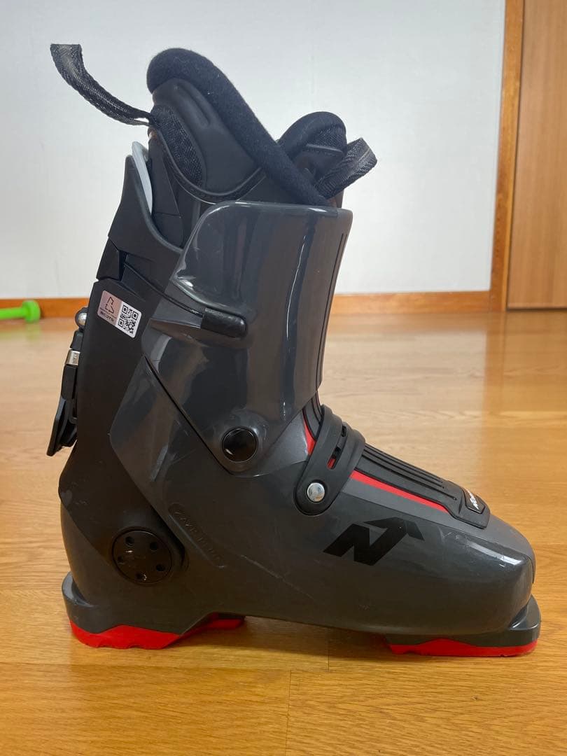 Nordica HF 100 スキーブーツ 26.5cm グレー/レッド