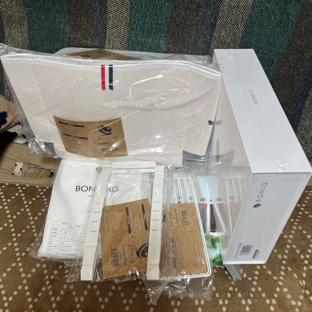 【新品・未開封】BONIQ 3.0 スターターセット ホワイト　 ボニーク 楽天市場】【P5倍！4日20:00-11日1:59】【公式】低温調理器 ボニーク