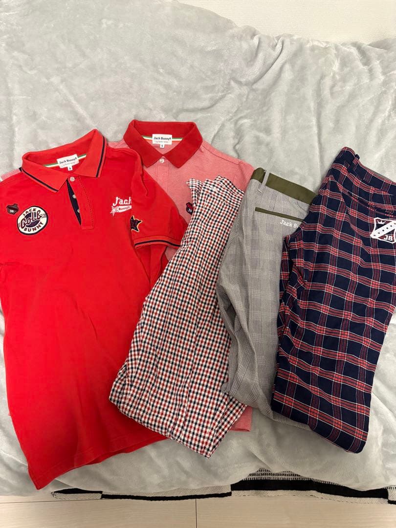ジャックバニー セット販売　Lサイズ　 ポロシャツ　パンツ 楽天市場】【PREMIUM SALE】Jack Bunny!! by PEARLY GATESジャック
