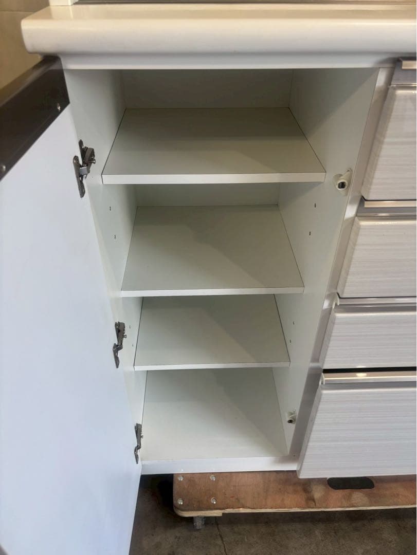 ニトリ 食器棚 ポスティア 幅120 高さ205 奥行50