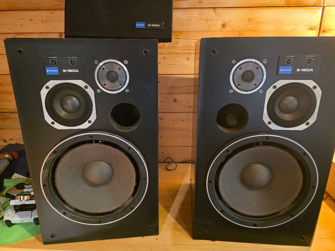 ☆パイオニア 大型ブックシェルフ型3wyaピーカーシステム S-180A