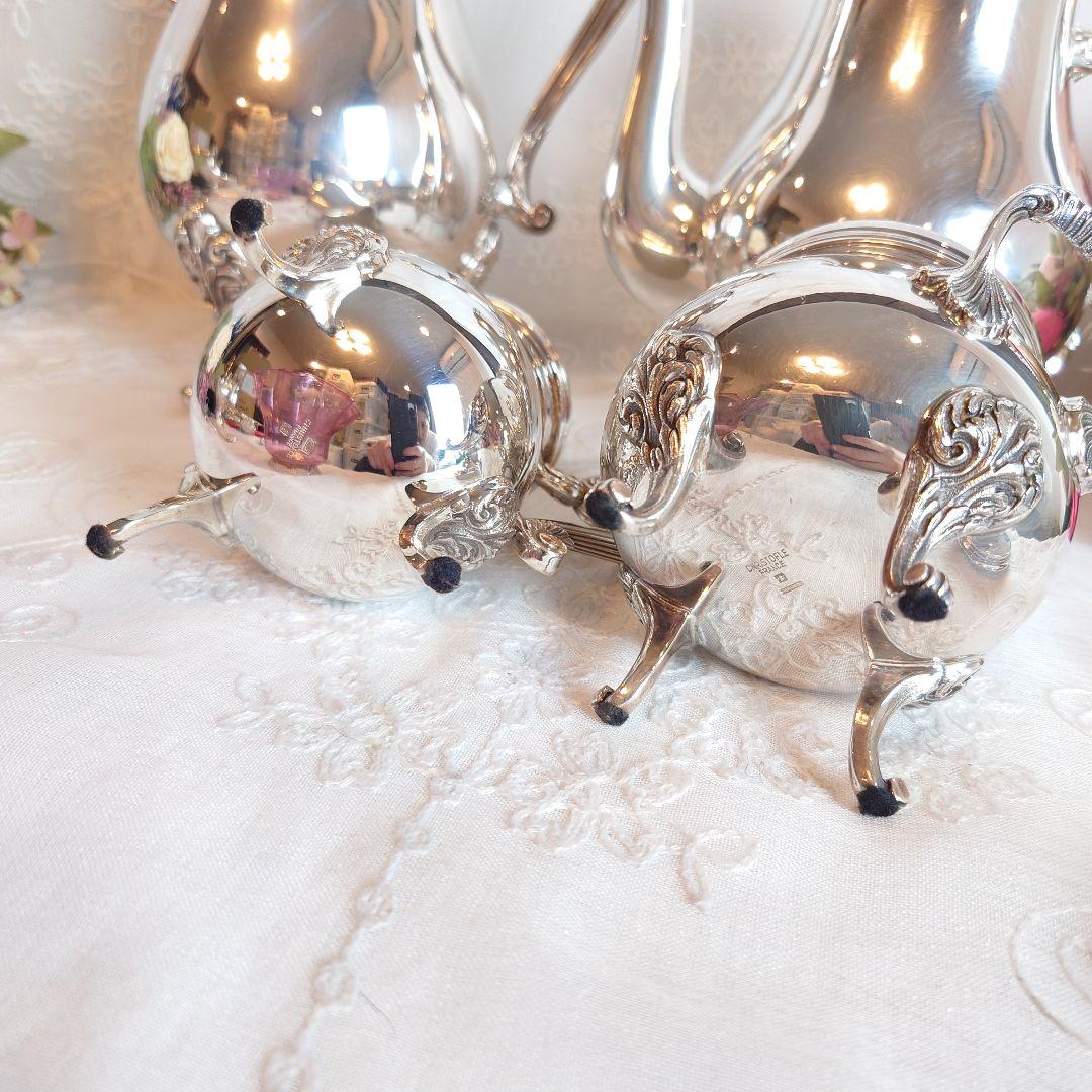 クリストフル マルリー ティーポット クリーマー シュガーポット