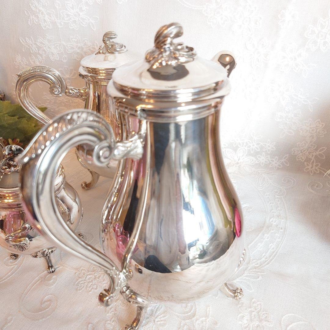 クリストフル マルリー ティーポット クリーマー シュガーポット