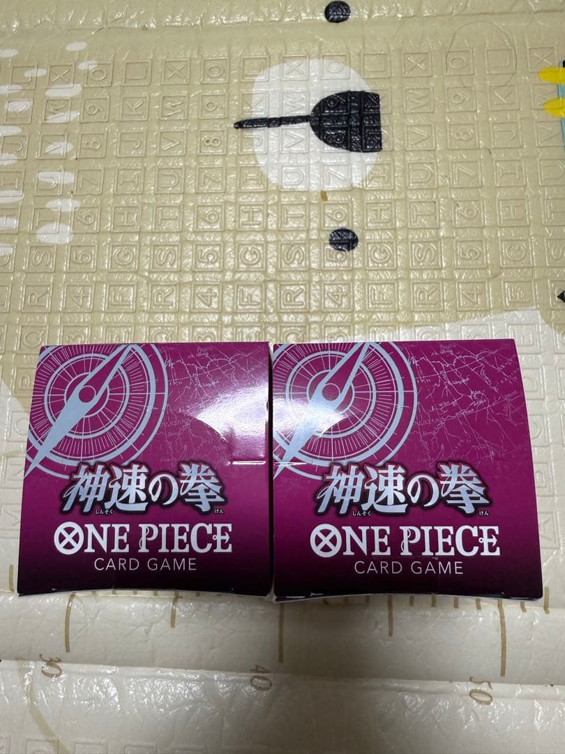 ワンピースカードゲーム 神速の拳 2BOX 新品未開封 テープ付き - メルカリ
