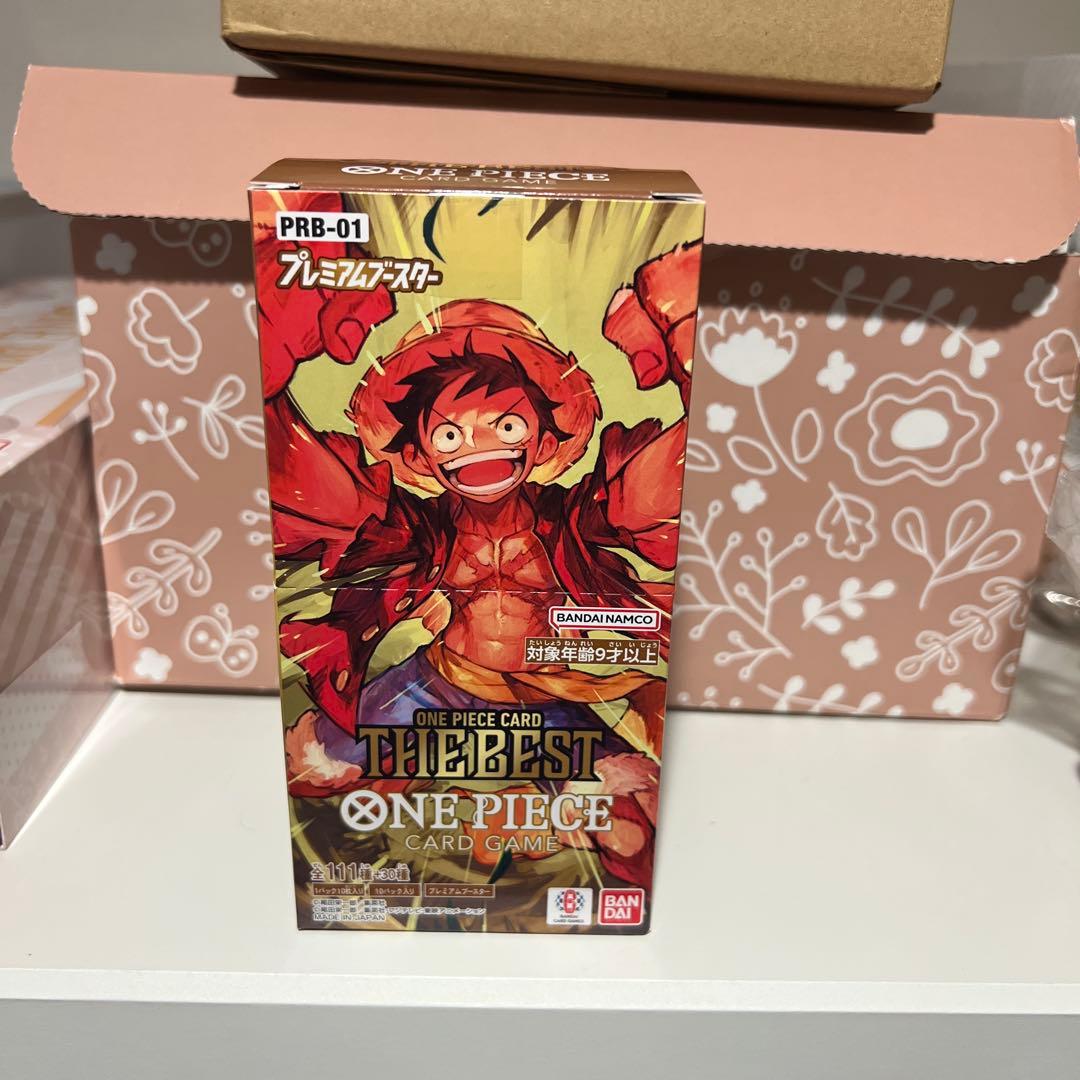 ワンピースカード THE BEST PRB-01 未開封テープあり1BOX - メルカリ