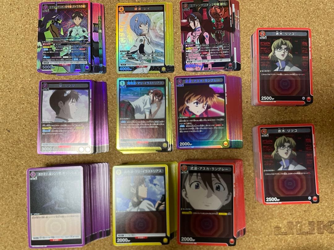 ユニオンアリーナ エヴァンゲリオン sr以下 4コン デッキ - メルカリ