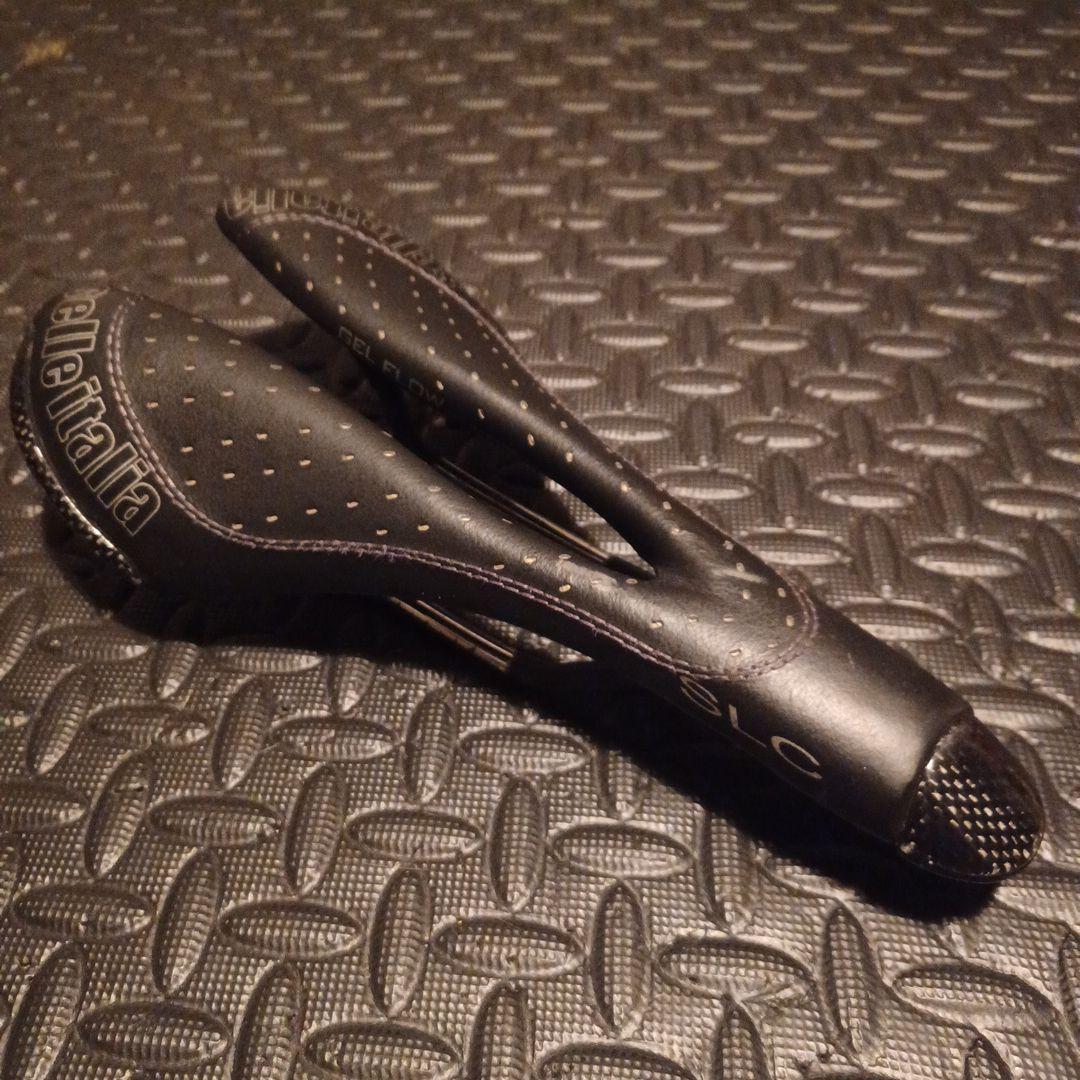 セライタリア カーボン 牛革 サドル selle-ITALIA ( セライタリア ) サドル SLR CARBON FILL ブラック L1