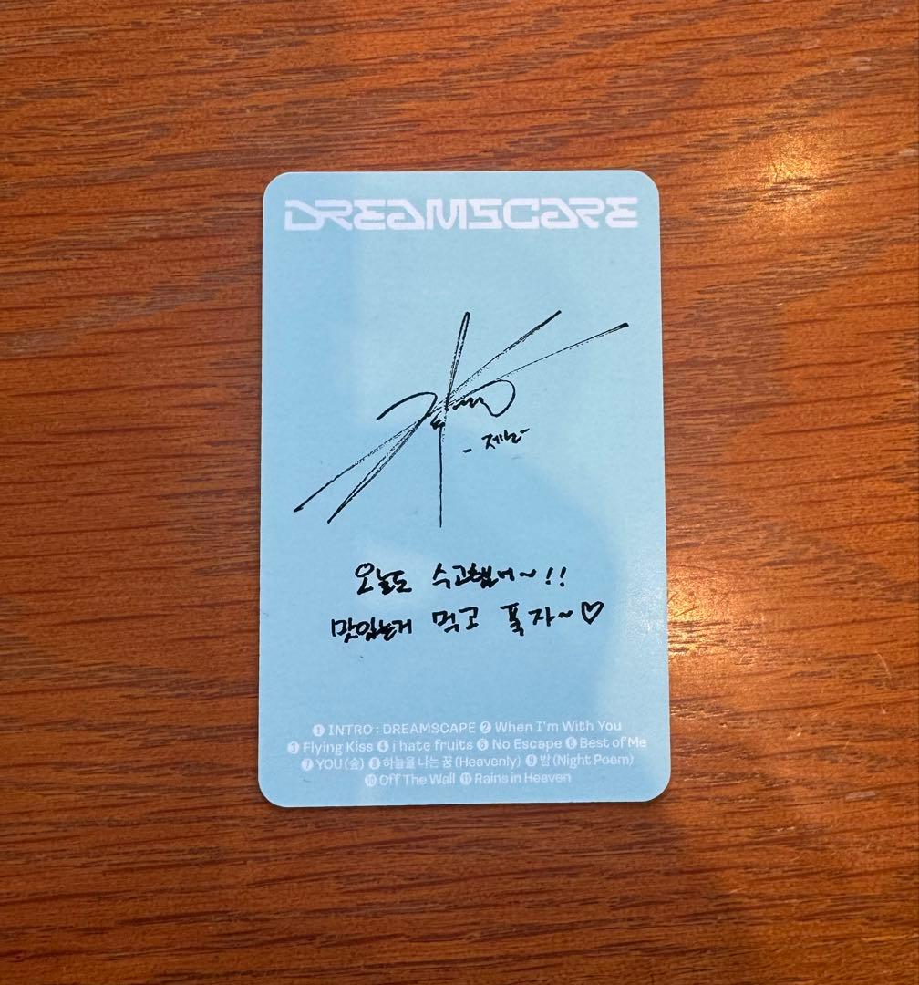 NCTDREAM DREAMSCAPEトレカ ジェノ - メルカリ