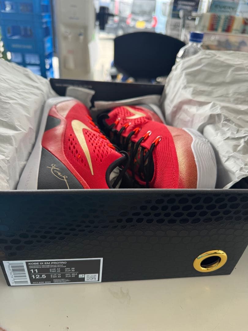 Kobe IX EM Protro 11 レッド/ブラック/ゴールド - メルカリ