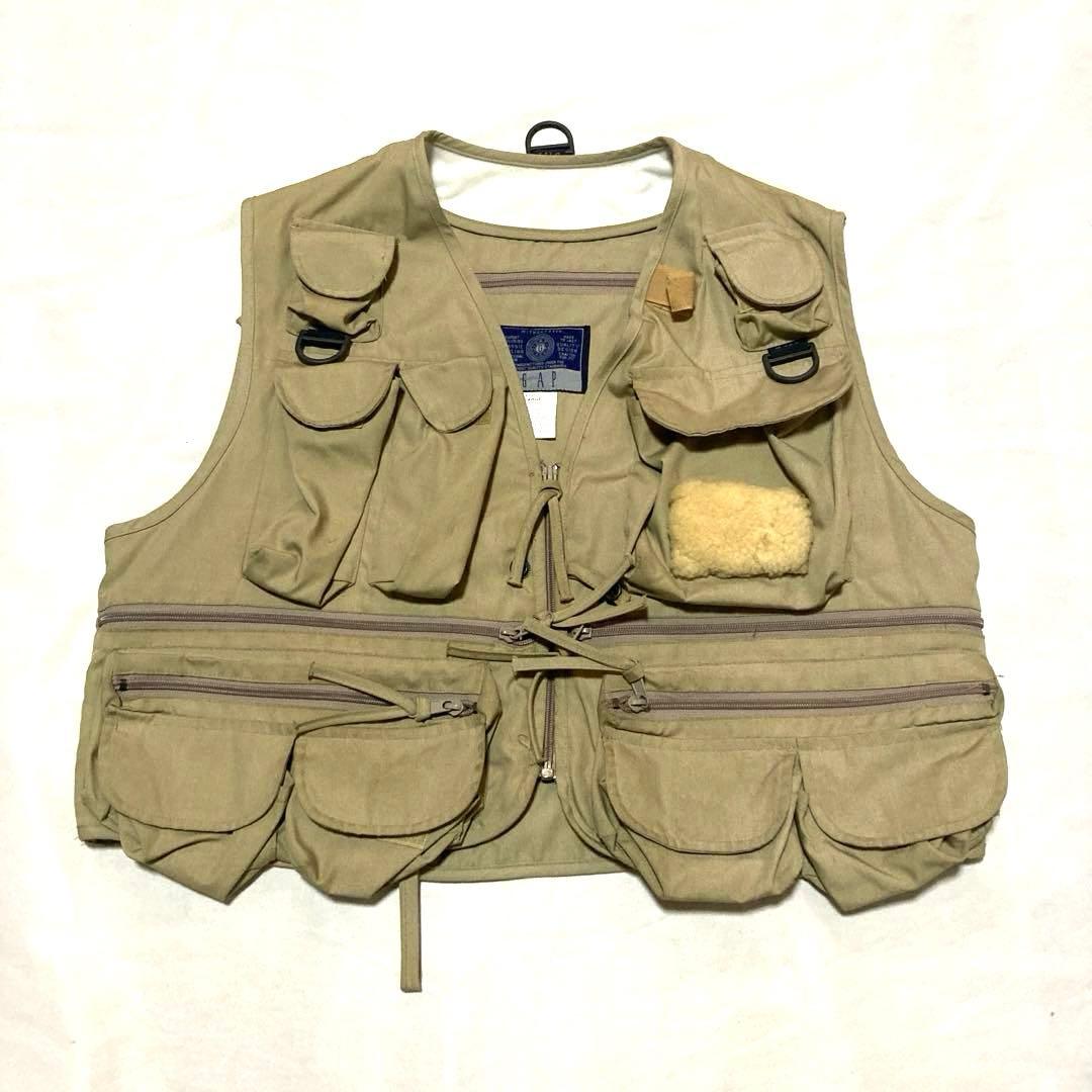 美品！90s GAP OLD GAP ヴィンテージ フィッシングベスト - メルカリ