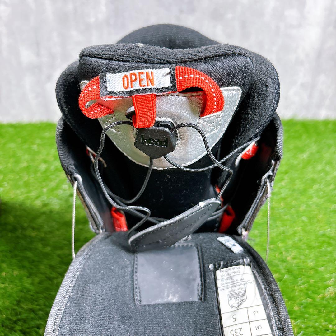 HEAD ヘッド BOAブーツ レディース 23.5cm スノーボードブーツ