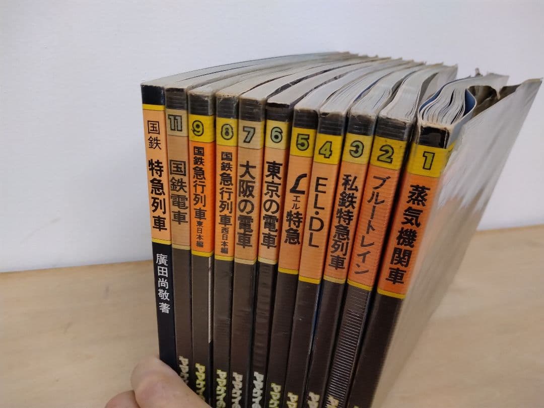 信】ヤマケイのレイルシリーズ 10冊/国鉄特急列車 合計11冊 ブルー