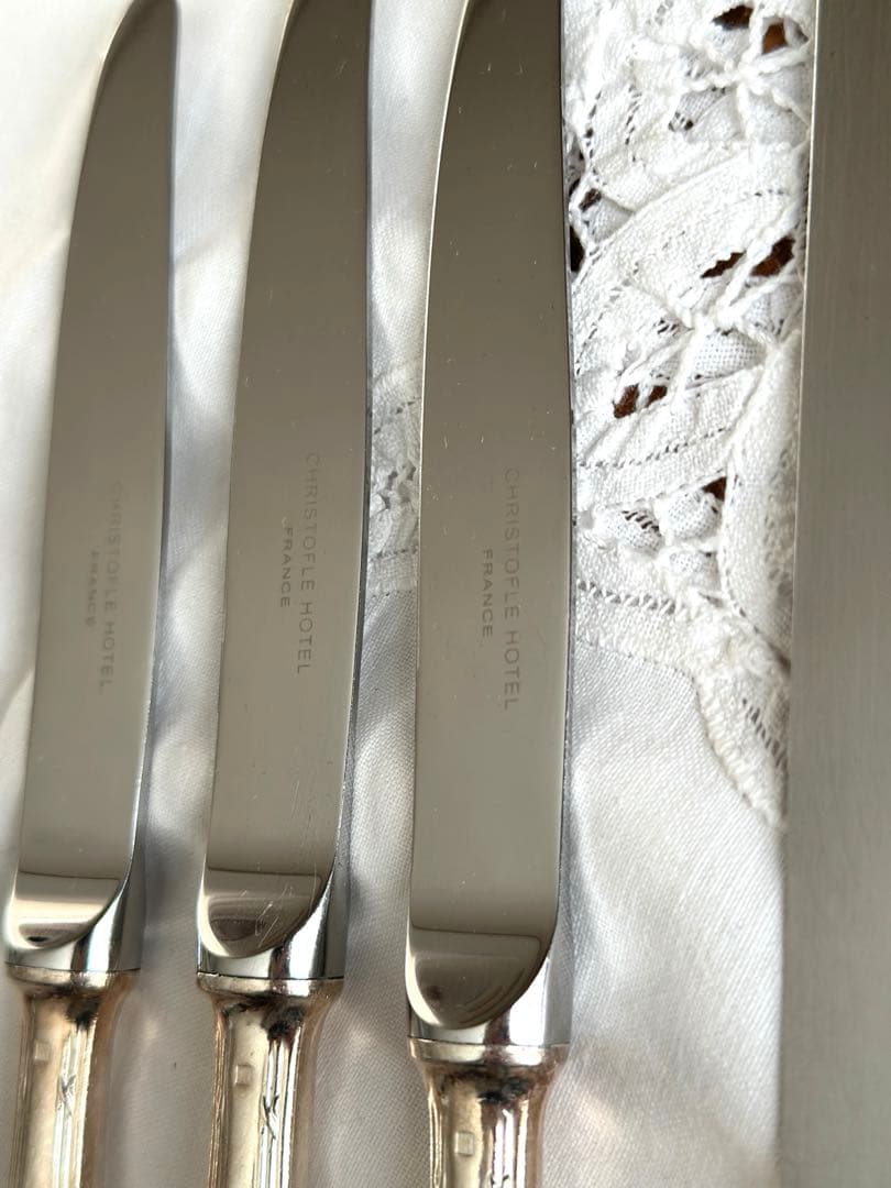 クリストフル カトラリーセット 9点 フィデリオ フランスアンティーク