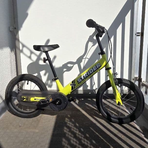 STRIDER 14x ライムイエロー 14型 ランニングバイク ストライダー 14x ストライダーフォーティーン