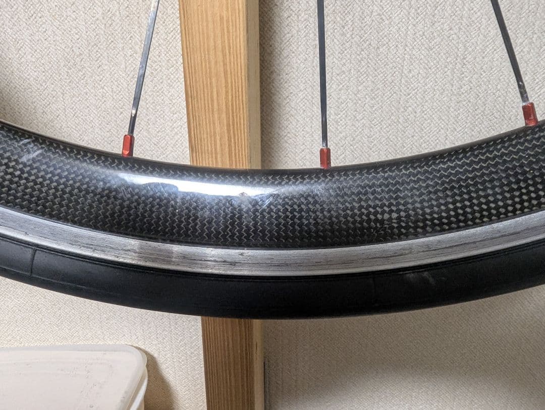 カーボン・アルミコンポジット セミディープホイール（前後セット