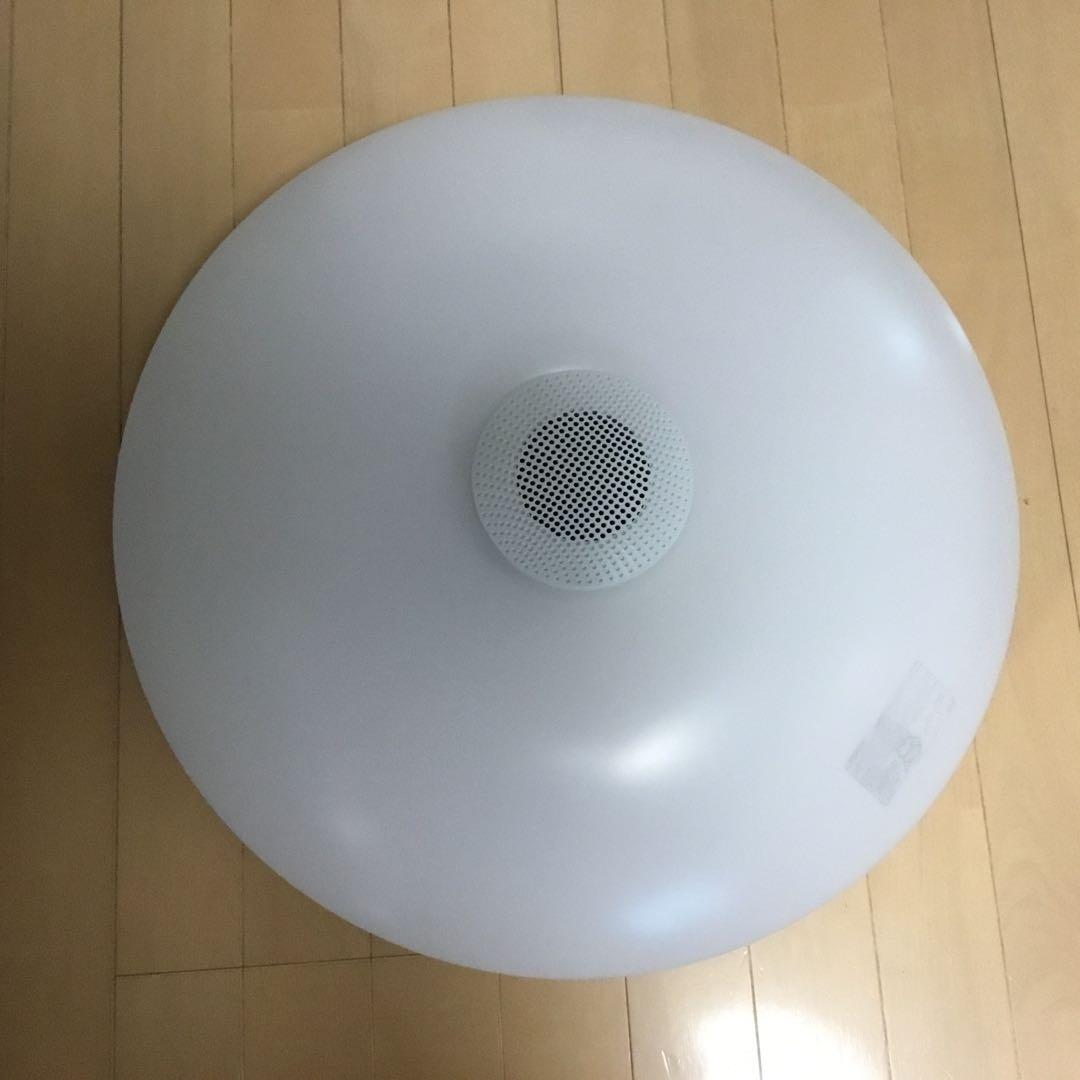 ほぼ新品 スピーカー付き東芝 円形LEDシーリングライト 8畳用 - メルカリ