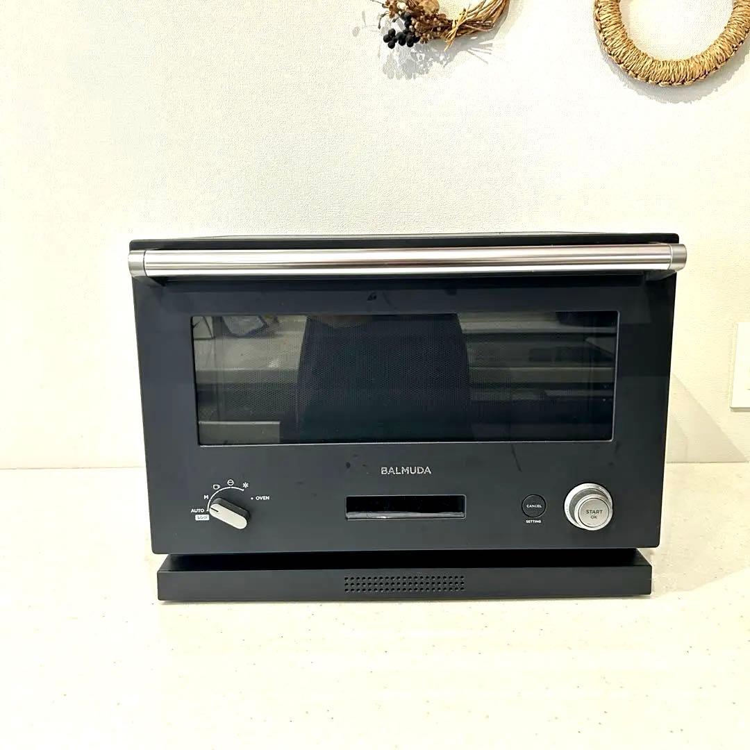 ジャンク品] BALMUDAオーブンレンジ ブラック(エラーE04)2018年 - メルカリ