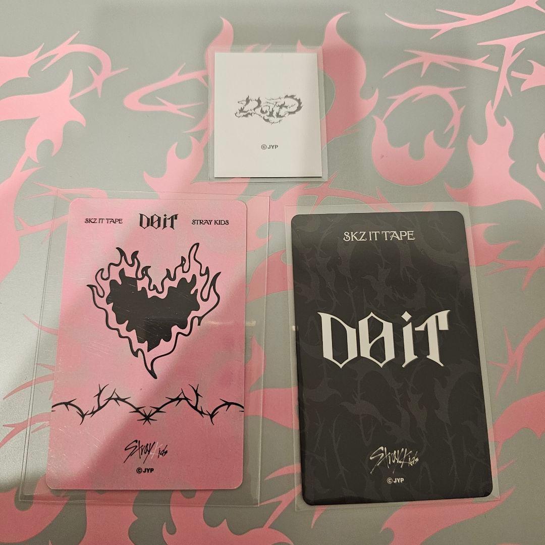 straykids ポップアップ do it バンチャン トレカ ボストンバック