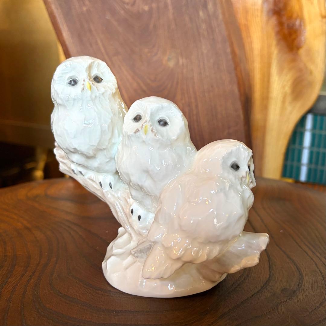 Noritake ノリタケ フクロウ三兄弟