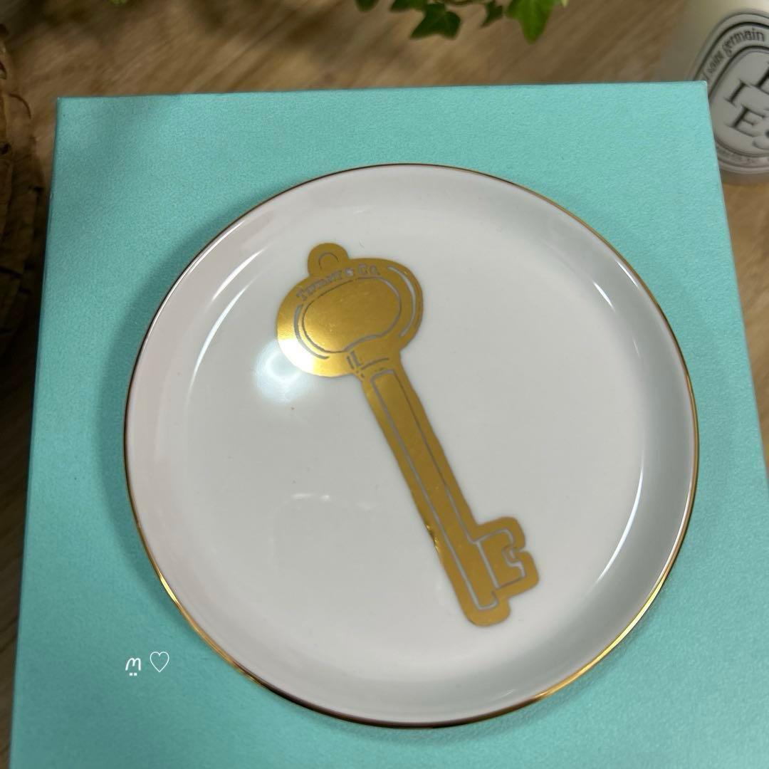 ティファニー ラウンドリングディッシュ ミニプレート お皿 4枚セット