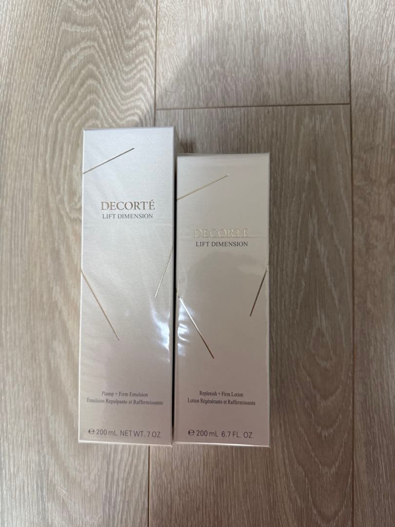 【新品未開封】コスメデコルテ リフトディメンション化粧水乳液セット コスメデコルテ（DECORTE） リフトディメンション リプレニッシュ